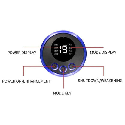 Butterfly Massager Machine for Pain Relief, Rechargeable Full Body TENS Massager with 8 Modes 19 Levels Wireless Vibration Machine