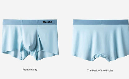 Men's Ice Silk Briefs Boxers  (Pack of 5)(random colour)
